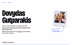 This site today: the big name, the polaroid and the €40k case